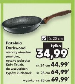 Patelnia darkwood 24 cm Ambition promocja