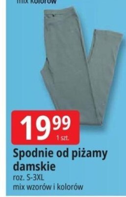 Spodnie od pi偶amy damskie promocja w Leclerc