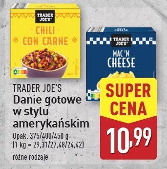 Danie mac and cheese Trader joe's promocja