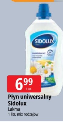 Płyn uniwersalny Sidolux promocja w Leclerc