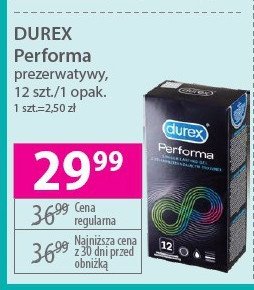 Prezerwatywy Durex performa promocja