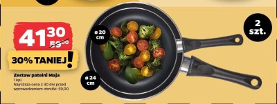 Zestaw patelni Maja promocja w Netto