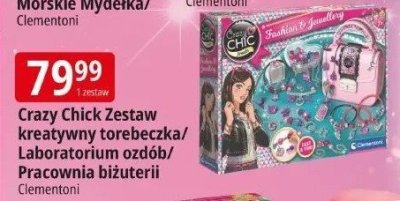Zabawka Crazy Chick Zestaw kreatywny Yorebeczka/Laboratorium ozdób/Pracownia biżuterii promocja w Leclerc