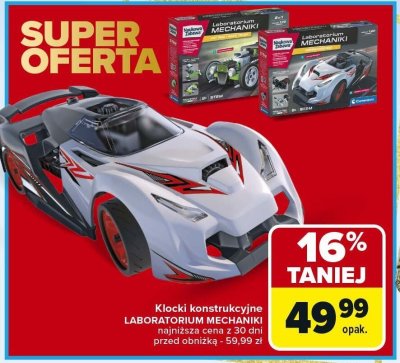 Klocki konstrukcyjne LABORATORIUM MECHANIKI promocja w Carrefour Market