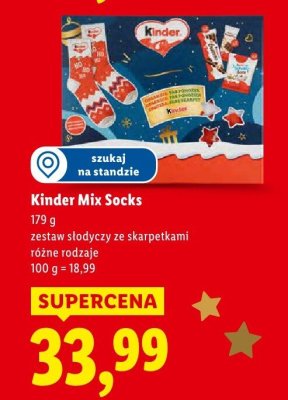 Zestaw słodyczy ze skarpetkami Mix Socks promocja w Lidl