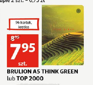 Brulion a5/96 k kratka Top-2000 promocja