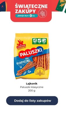 Paluszki klasyczne 200 g promocja w Kaufland