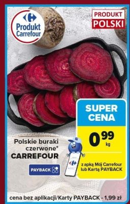Buraki czerwone promocja w Carrefour Express