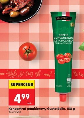 Koncentrat pomidorowy, 150 g promocja w Biedronka