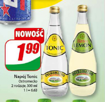 Napój gazowany lemon Ostromecko promocja