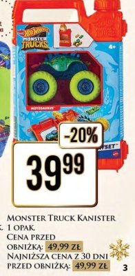 Monster Truck Kanister promocja w Dino