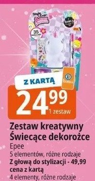Zestaw kreatywny Świecące dekorozce promocja w Leclerc