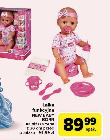 Lalka new baby born Simba promocja w Carrefour