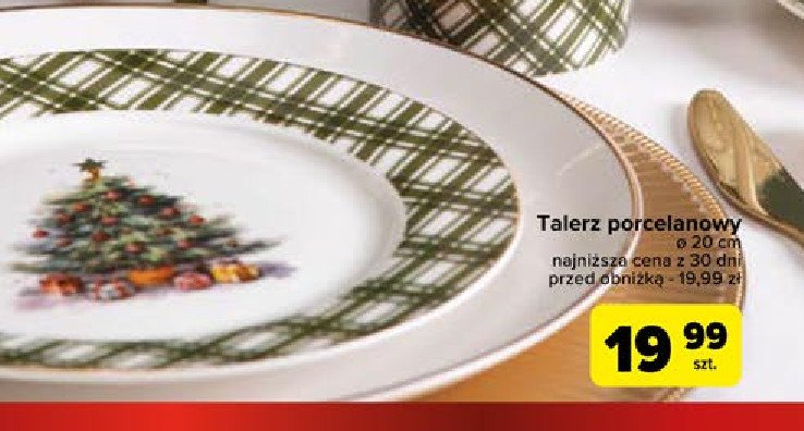 Talerz porcelanowy 20 cm Altom promocja