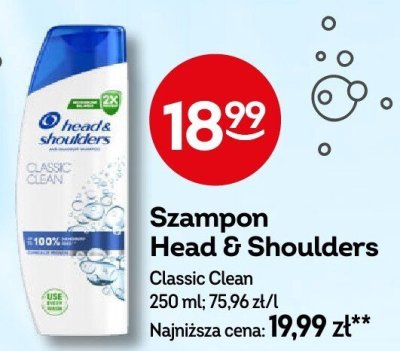 Szampon Head & Shoulders Classic Clean promocja w Żabka