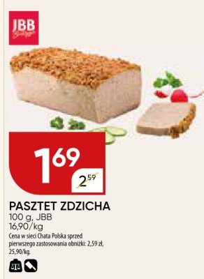 Pasztet zdzicha JBB promocja w Chata Polska