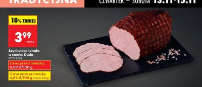 Szynka doskonała w smaku promocja w Biedronka