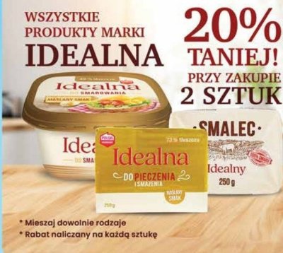 Margaryna do smarowania  promocja w Dino