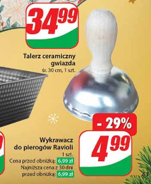 Wykrawacz do ravioli promocja w Dino