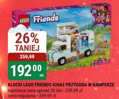 Klocki LEGO FRIENDS 42663 PRZYGODA W KAMPERZE promocja w bi1