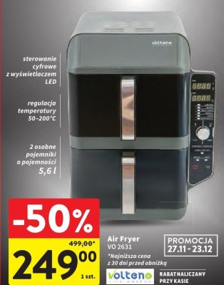 Air Fryer VO 2631 promocja w Intermarche