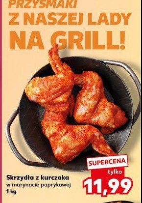 Skrzydełka z kurczaka w marynacie paprykowej promocja w Kaufland
