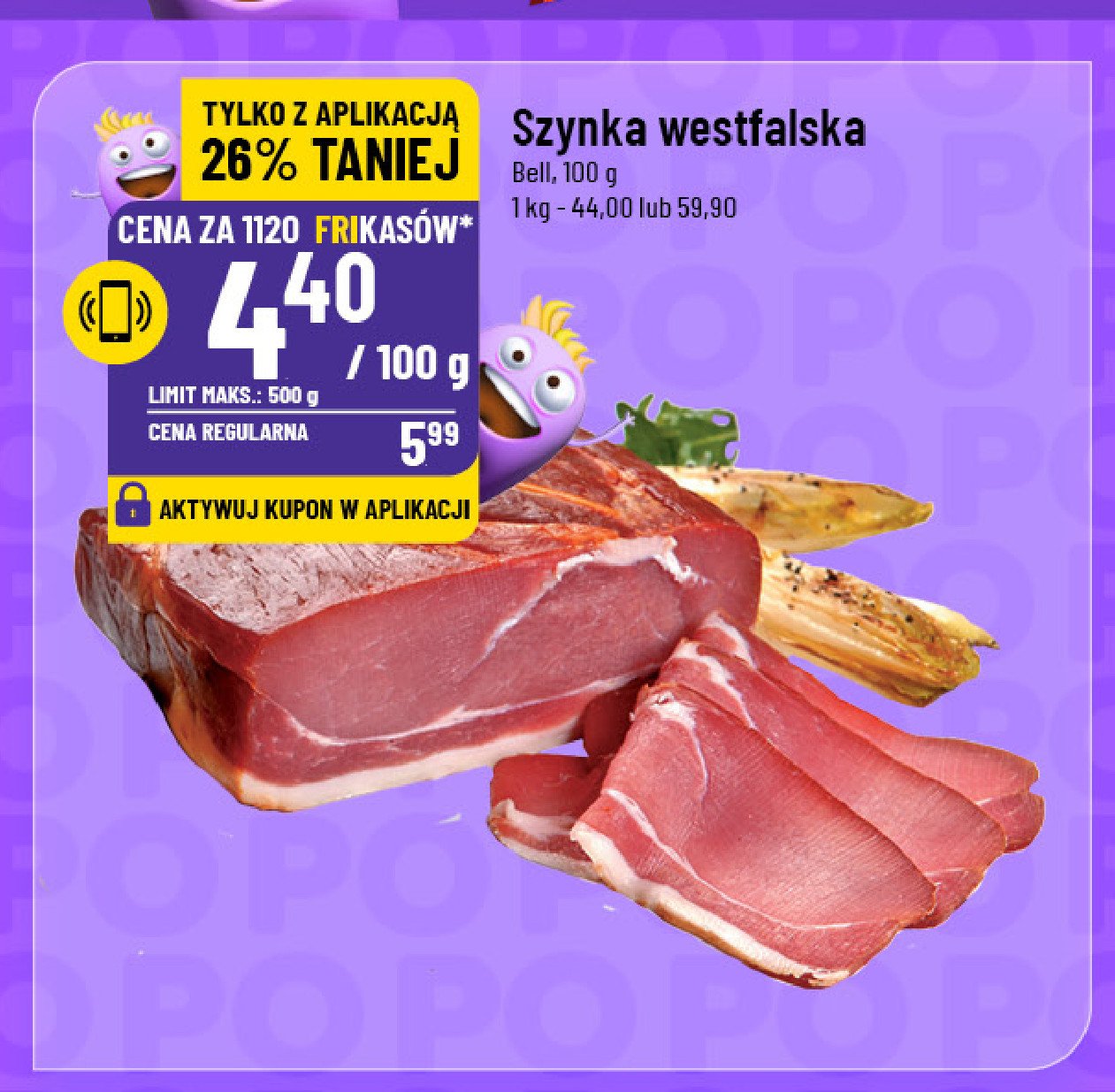 Szynka westfalska Bell polska promocja