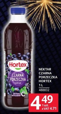 Nektar czarna porzeczka Hortex 1 l promocja w Selgros