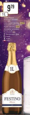 Napój winny musujący Festino 1 l promocja w Dino