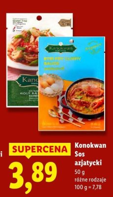 Sos azjatycki różne rodzaje promocja w Lidl