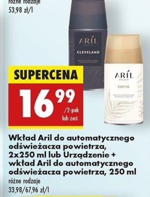 Odświeżacz powietrza cleveland zapas Aril exclusive promocja