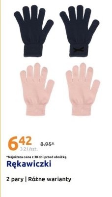 Rękawiczki 2 pary promocja w Action