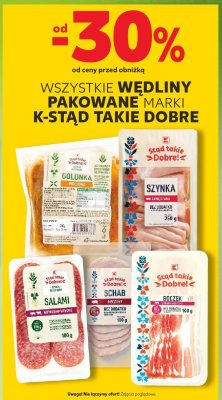 Schab pieczony pakowany promocja w Kaufland