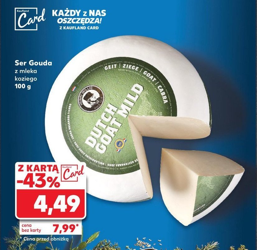 Ser gouda kozia promocja