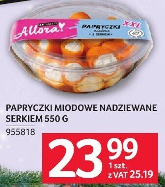 Papryczki miodowe nadziewane serkiem 550 g promocja w Selgros