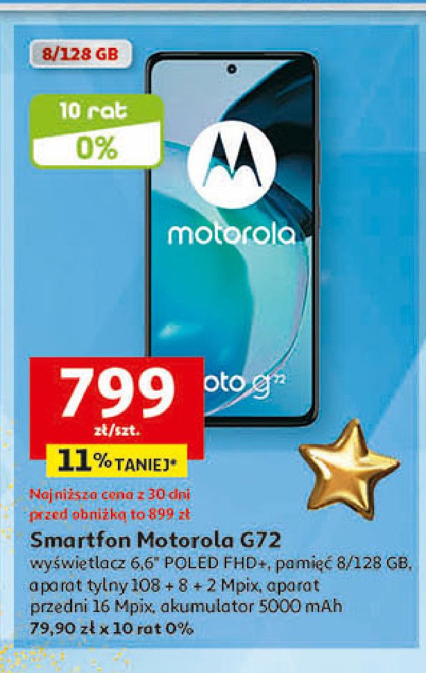 Smartfon g72 Motorola promocja