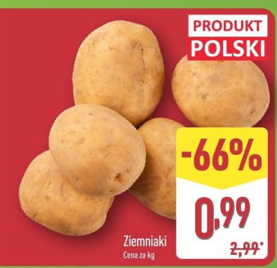 Ziemniaki melody promocja w Aldi
