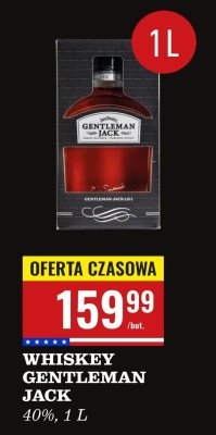 Whiskey Gentleman Jack, 1 L promocja w Biedronka