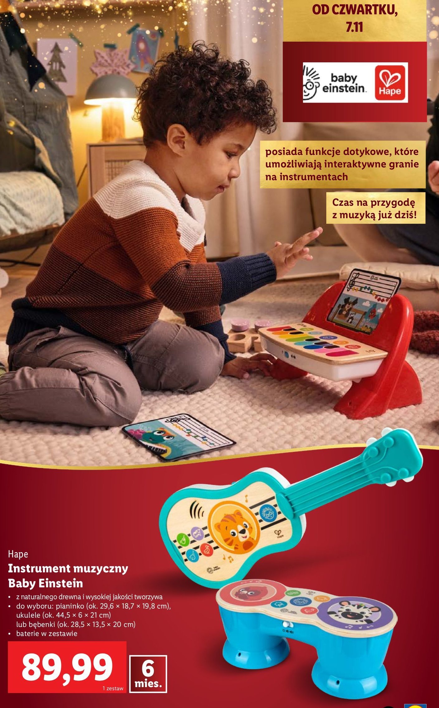 Ukulele HAPE promocja w Lidl