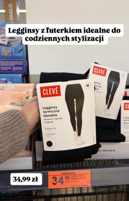 Legginsy termiczne damskie promocja w Biedronka