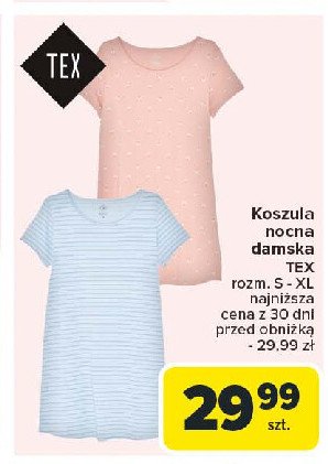 Koszula nocna damska Tex promocja