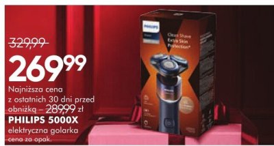 Golarka elektryczna PHILIPS 5000X promocja w Super-Pharm