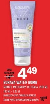 SORAYA WATER BOMB promocja w Drogerie Natura