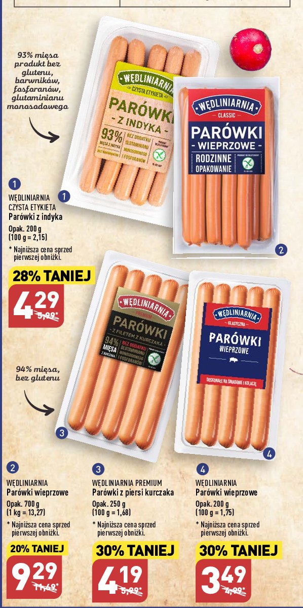 Par贸wki z piersi kurczaka W臋dliniarnia premium promocja