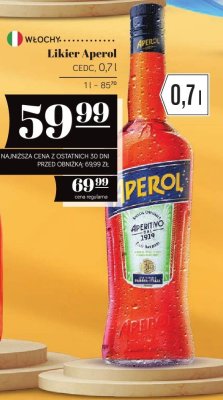 Likier Aperol  promocja w POLOmarket