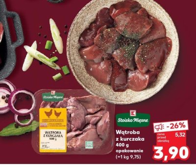 Wątroba z kurczaka promocja w Kaufland
