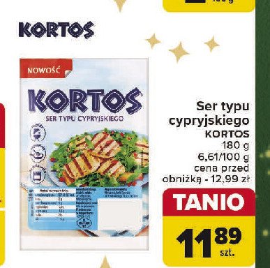 Ser sałatkowy kortos naturalny Turek naturek Turek 123 promocja