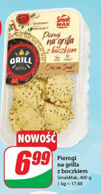 Pierogi na grilla z boczkiem Smak mak promocja