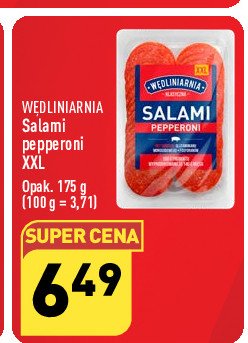 Salami pepperoni Wędliniarnia classic promocja