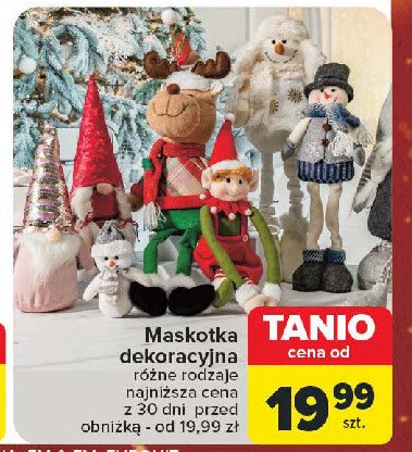 Maskotka dekoracyjna promocja w Carrefour Market